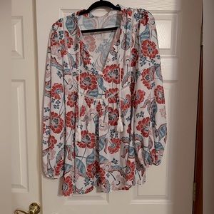 NWOT Super cute 2XL flowy top